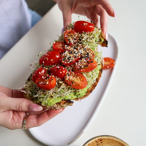 Tomato Avacado Toast